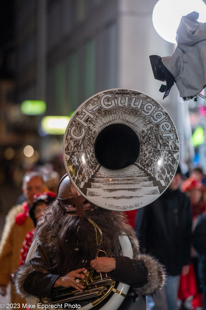 Güdis-DI; Luzerner Fasnacht 2023; Monstercorso