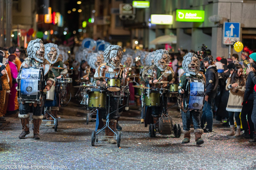 Güdis-DI; Luzerner Fasnacht 2023; Monstercorso