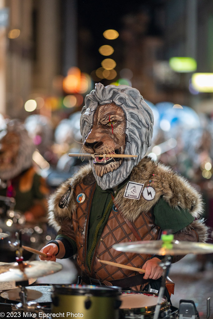 Güdis-DI; Luzerner Fasnacht 2023; Monstercorso