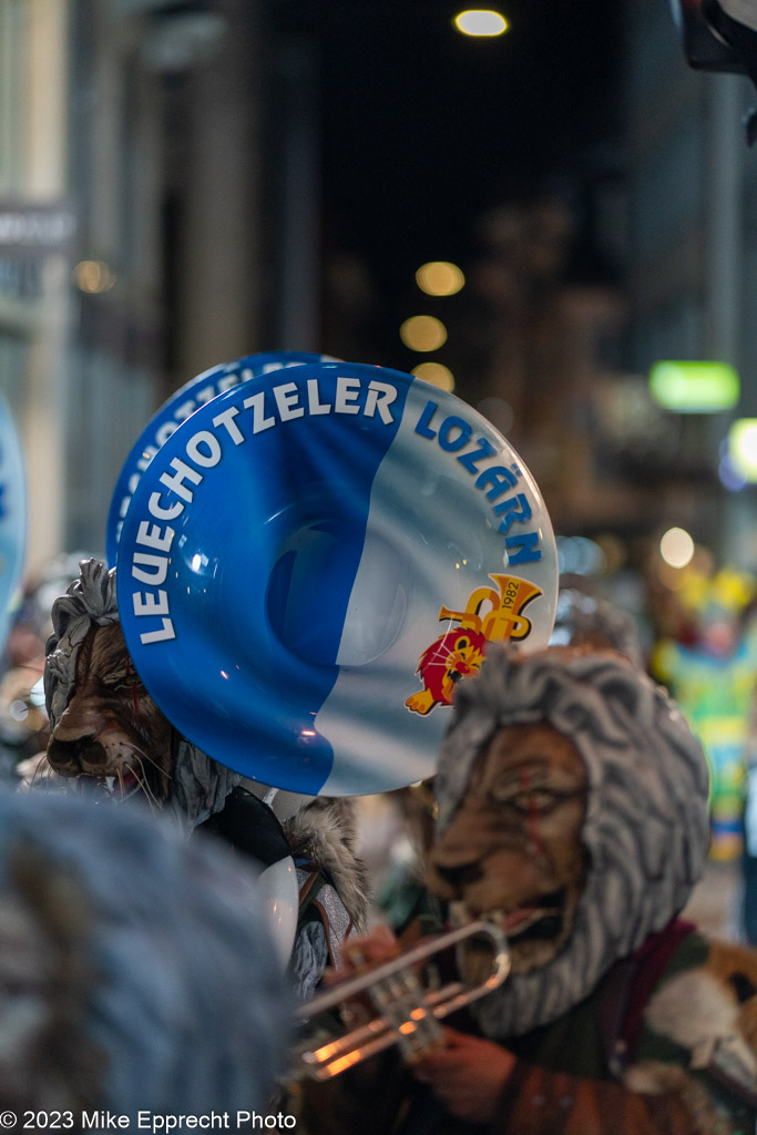 Güdis-DI; Luzerner Fasnacht 2023; Monstercorso