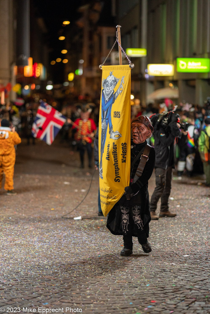 Güdis-DI; Luzerner Fasnacht 2023; Monstercorso