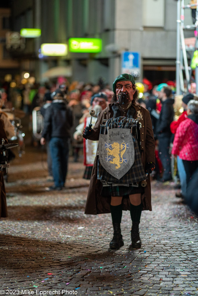 Güdis-DI; Luzerner Fasnacht 2023; Monstercorso