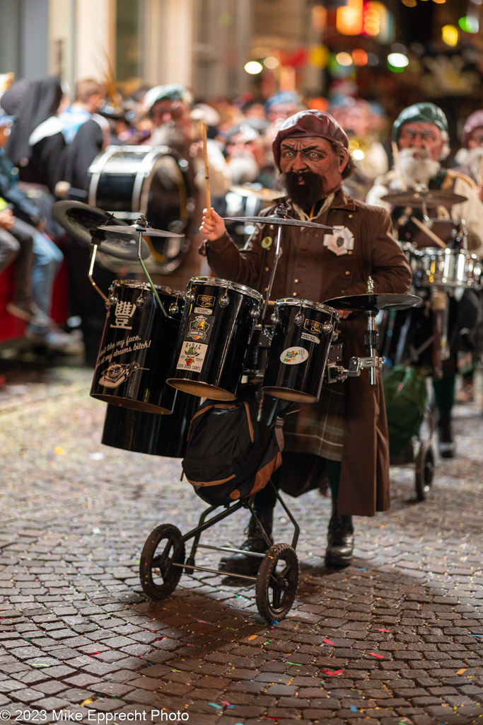 Güdis-DI; Luzerner Fasnacht 2023; Monstercorso