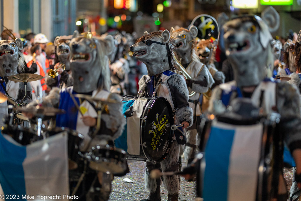 Güdis-DI; Luzerner Fasnacht 2023; Monstercorso