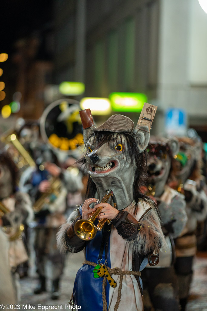 Güdis-DI; Luzerner Fasnacht 2023; Monstercorso