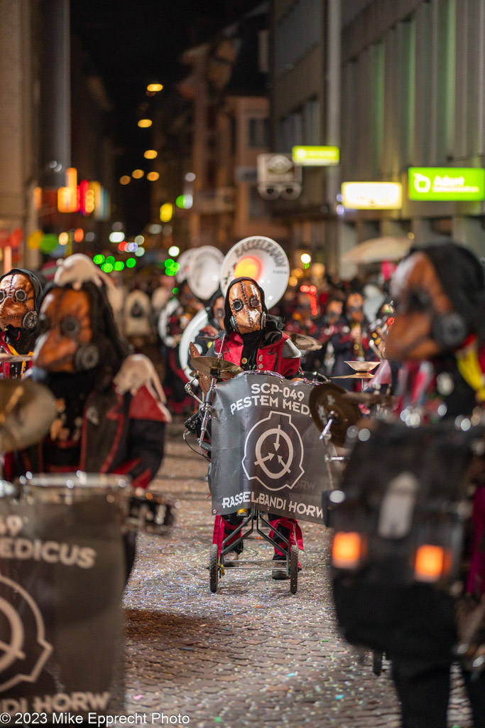 Güdis-DI; Luzerner Fasnacht 2023; Monstercorso