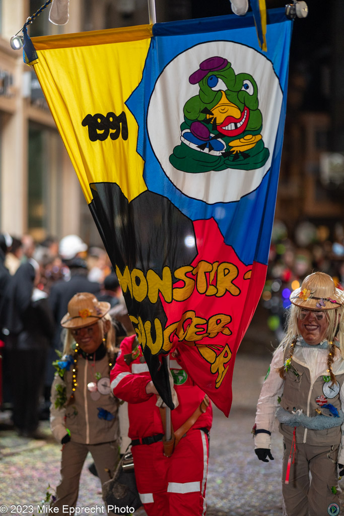 Güdis-DI; Luzerner Fasnacht 2023; Monstercorso