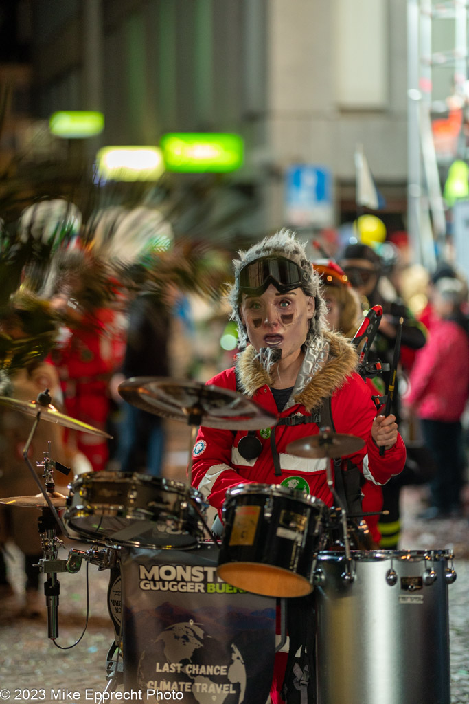 Güdis-DI; Luzerner Fasnacht 2023; Monstercorso