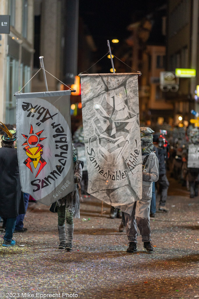 Güdis-DI; Luzerner Fasnacht 2023; Monstercorso