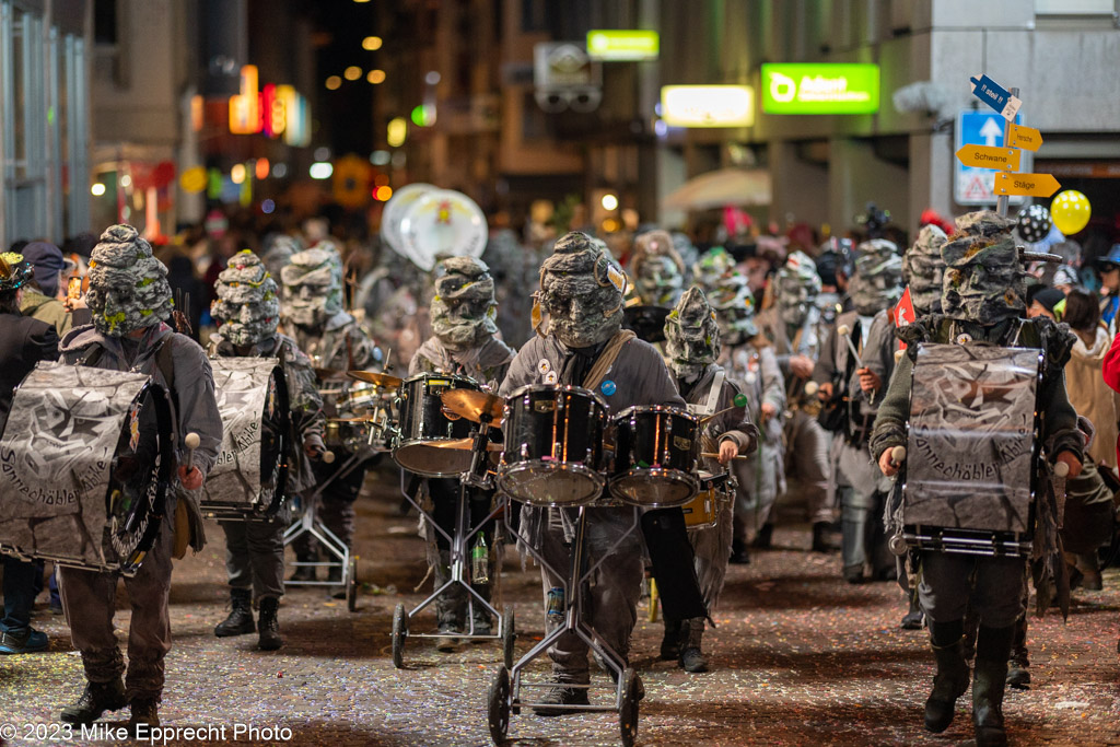 Güdis-DI; Luzerner Fasnacht 2023; Monstercorso