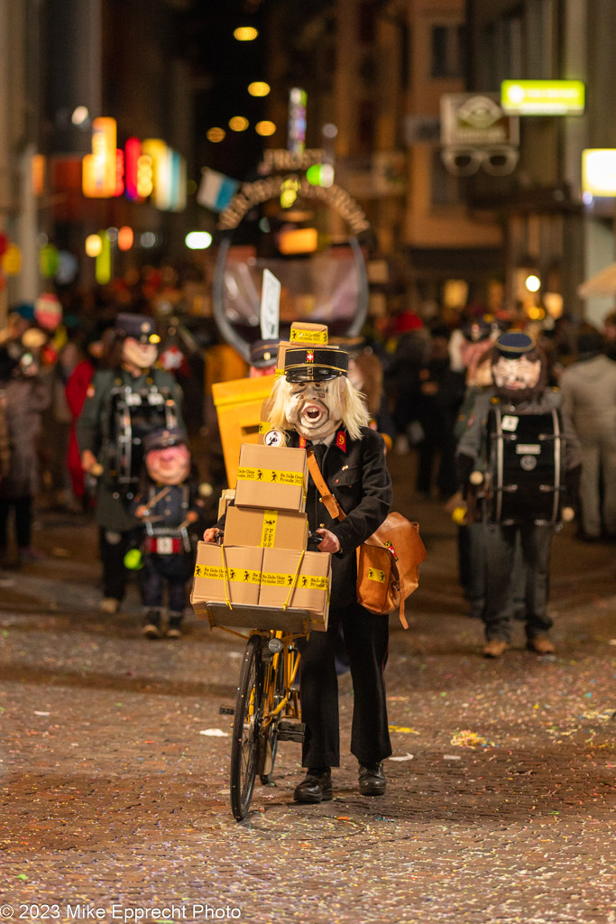 Güdis-DI; Luzerner Fasnacht 2023; Monstercorso