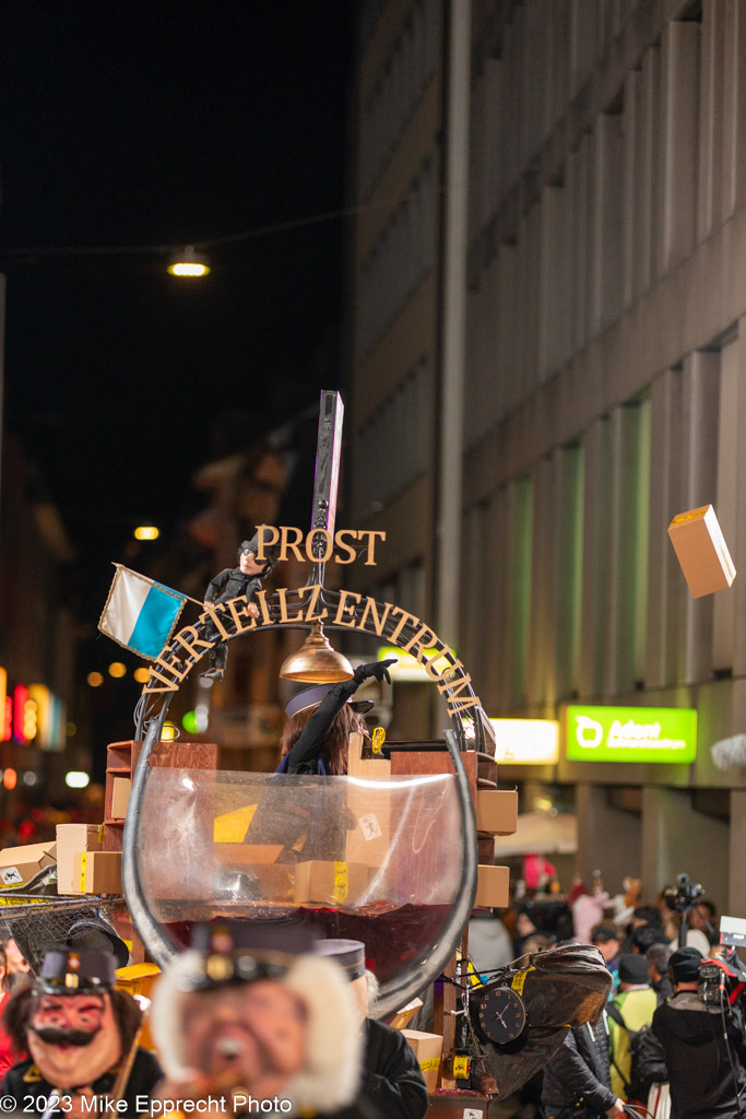 Güdis-DI; Luzerner Fasnacht 2023; Monstercorso