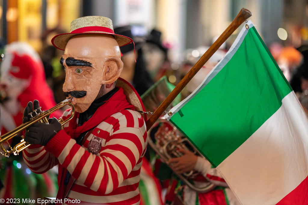 Güdis-DI; Luzerner Fasnacht 2023; Monstercorso